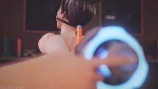 Brigitte Puts Tracer in the Machine