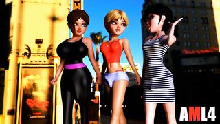 All my Roommate's Love 4 (Futanari 3D Animation) - CLEAN VERSION