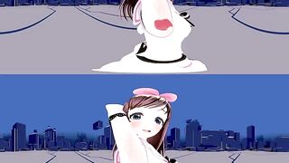 [VR 360 4K] Kizuna AI A.I.channel Lick the Armpit