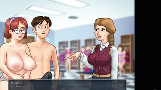 Part 2 School in first day #summer time saga