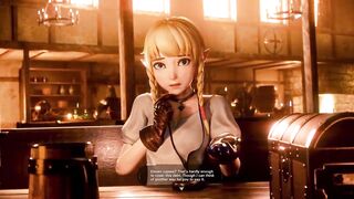 Linkle (LOZ) Pays Her Debt By Using Her Body - (Nagoonimation)