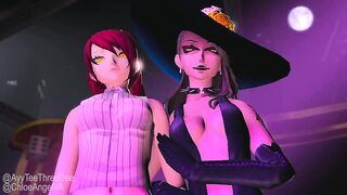 Persona Mitsuru Kirijo And Shadow Sae