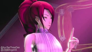 Persona Mitsuru Kirijo And Shadow Sae