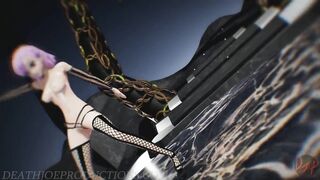 MMD R18+ Misaka Mesh 1.2 Hibikase Portalt Island Stage 1173