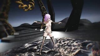 MMD R18+ Misaka Mesh 1.2 Hibikase Portalt Island Stage 1173