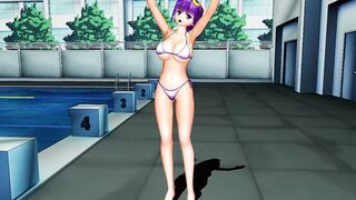 MMD Touhou Patchouli bikini dance