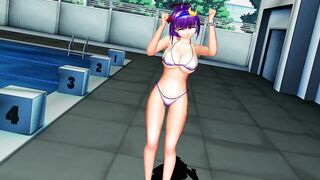 MMD Touhou Patchouli bikini dance