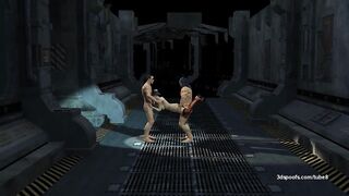 Batman and Robin Gangbang Harley Quinn