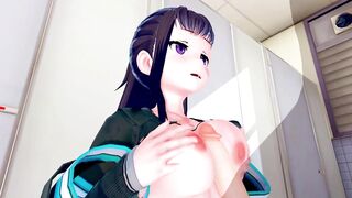 Maki Oze FireForce 3D Hentai 2/7