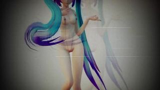 MMD 4k 18+ Miku Micro Bikini Expectations [ with Effects ]