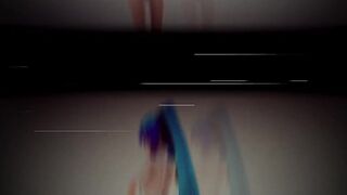 MMD 4k 18+ Miku Micro Bikini Expectations [ with Effects ]