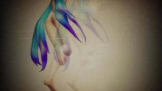 MMD 4k 18+ Miku Micro Bikini Expectations [ with Effects ]