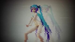 MMD 4k 18+ Miku Micro Bikini Expectations [ with Effects ]