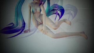 MMD 4k 18+ Miku Micro Bikini Expectations [ with Effects ]