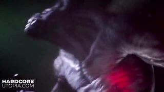 (3D) HUGE MONSTER Destroying A Small Horny Babe XXX