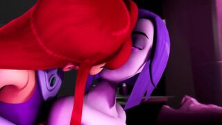 Raven x Starfire