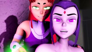 Raven x Starfire