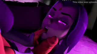 Raven x Starfire