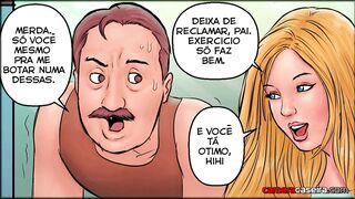 Malhando com o Papai - HQ "AS PATRICINHAS"