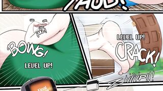 Level Grinding - Giantess Growth Expansion Hentai Comic