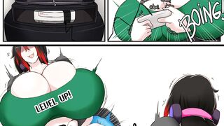 Level Grinding - Giantess Growth Expansion Hentai Comic