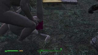 Pregnant Prostitute. Works with Travelers | Fallout 4 Nude Mod