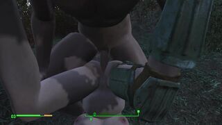 Pregnant Prostitute. Works with Travelers | Fallout 4 Nude Mod