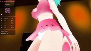 Hentai Cam Girl Gets Pleasured By Chat Controlled Vibrator