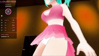 Hentai Cam Girl Gets Pleasured By Chat Controlled Vibrator