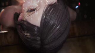 Tifa Lockhart – Original Dress Sloppy Blowjob & Facial