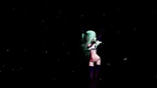 MMD18+ Sexy 4k 60fps Yamakaze Peek a Boo