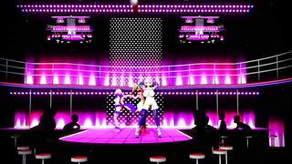 Mmd R18 new Hire to become Sexy Public Dancer and get Free Fuck with them