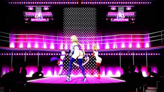 Mmd R18 new Hire to become Sexy Public Dancer and get Free Fuck with them