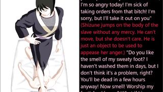 Hentai Facesitting/Farting/Feet Femdom