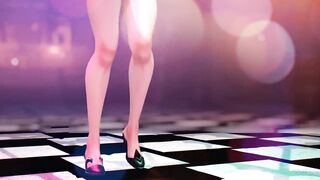 Mmd R18 Keqing Genshin Impact and Spongebob Square Pant Join the Party