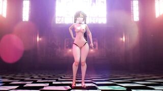 Mmd R18 Keqing Genshin Impact and Spongebob Square Pant Join the Party