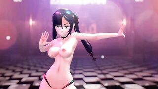 Mmd R18 Keqing Genshin Impact and Spongebob Square Pant Join the Party