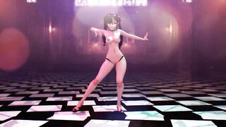 Mmd R18 Keqing Genshin Impact and Spongebob Square Pant Join the Party