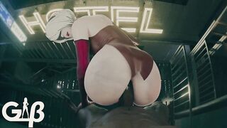 Yorah 2B Big Cock Anal