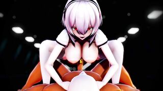 Mmd R18 Hot and Sexy Artist serious Shameless Public Concert