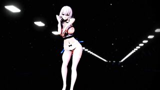 Mmd R18 Hot and Sexy Artist serious Shameless Public Concert