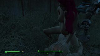 Pregnant Woman Fucking with a Peasant, a Man, in a Riding Position | PC Gameplay