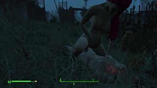 Pregnant Woman Fucking with a Peasant, a Man, in a Riding Position | PC Gameplay