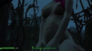 Pregnant Woman Fucking with a Peasant, a Man, in a Riding Position | PC Gameplay