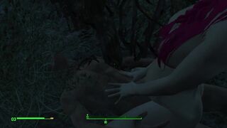 Pregnant Woman Fucking with a Peasant, a Man, in a Riding Position | PC Gameplay
