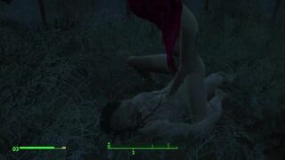 Pregnant Woman Fucking with a Peasant, a Man, in a Riding Position | PC Gameplay