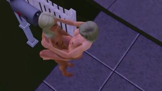 Husband and Wife take Turns to Fuck with their Neighbor | Porno Game 3d
