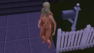 Husband and Wife take Turns to Fuck with their Neighbor | Porno Game 3d