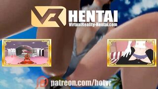 DOAX3 Nyotengu Rubbing Pussy on Volleyball