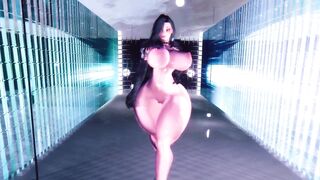 Skyrim THICC YURI Neon Extravaganza 2